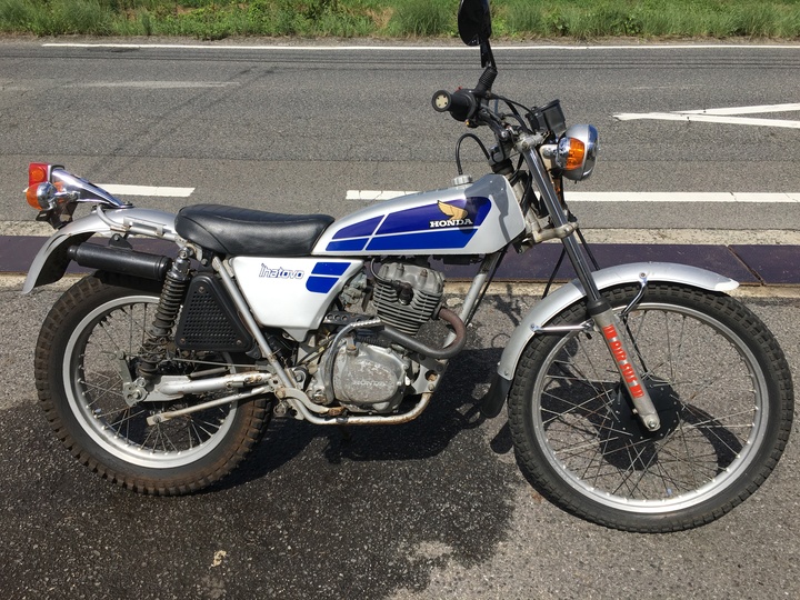 イ－ハトーブ TL125S バイク買取 岡山 実績