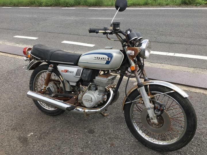 GT125 バイク買取 岡山 実績